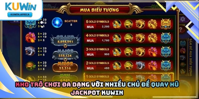 Quay Hũ Jackpot Kuwin – Tìm Hiểu Sức Hút Của Dòng Game